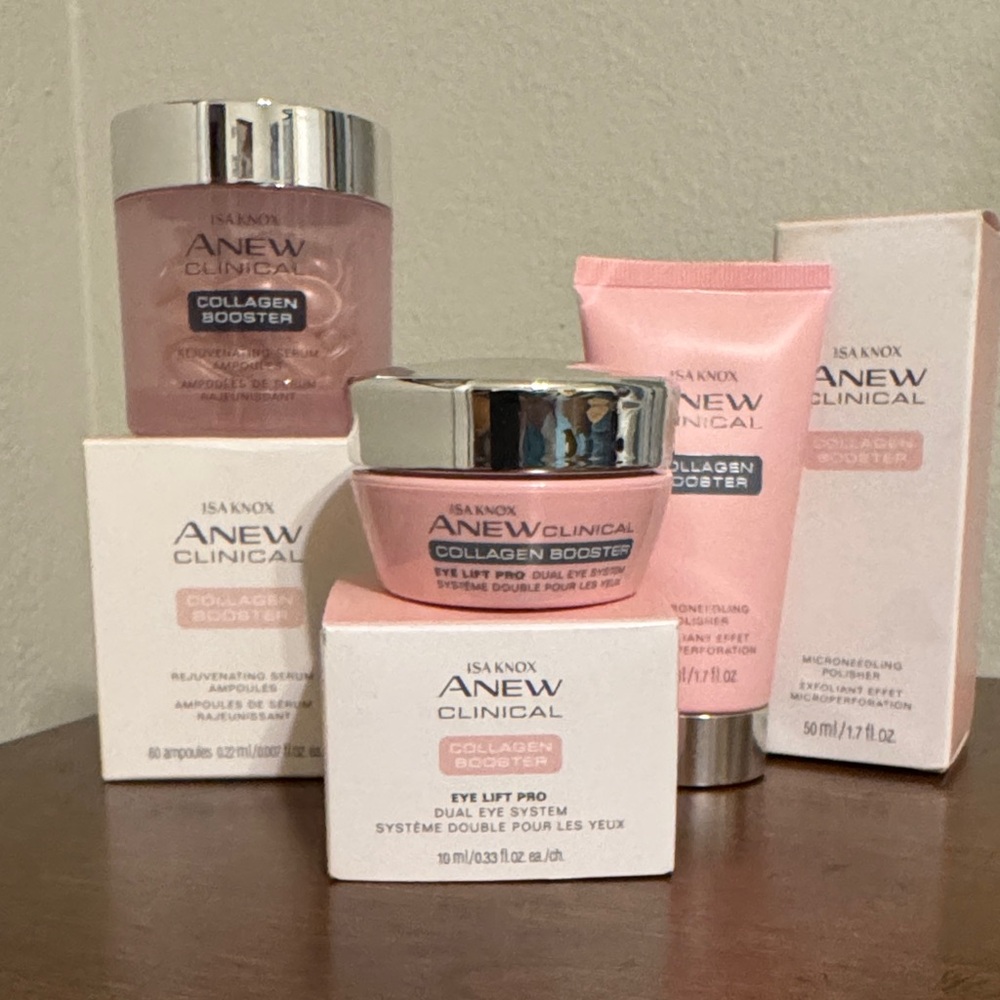 🆕SAVE over 50% on Isa Knox Anew Clinical + Collagen Booster Skincare Bundle